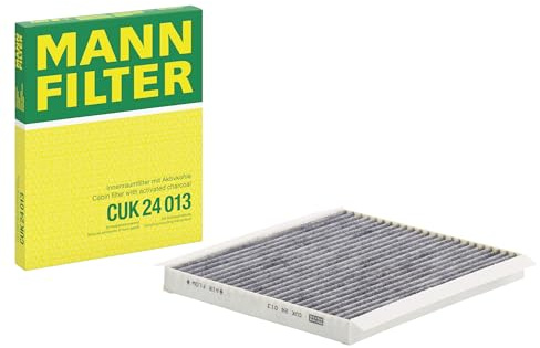 MANN-FILTER CUK 24 013 Innenraumfilter/Kabinenluftfilter - Pollenfilter mit Aktivkohle - für Pkw + Transporter
