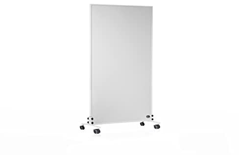 Könighaus Infrarotheizung Standgerät 600 Watt - Thermostat | 8-16 m², mobile Standheizung mit Rollen, Standfüße, deutscher Hersteller, in 2 min warm