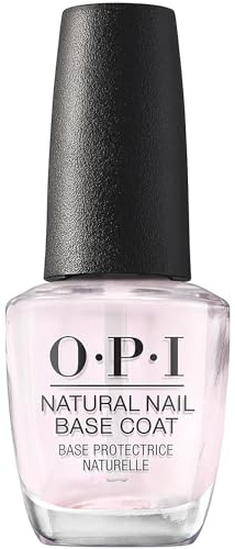 OPI Natural Nail Base Coat – Unterlack gegen Verfärbungen – verlängert die Haltbarkeit von Nagellack – mit extra breitem ProWide Pinsel für einen perfekten Auftrag
