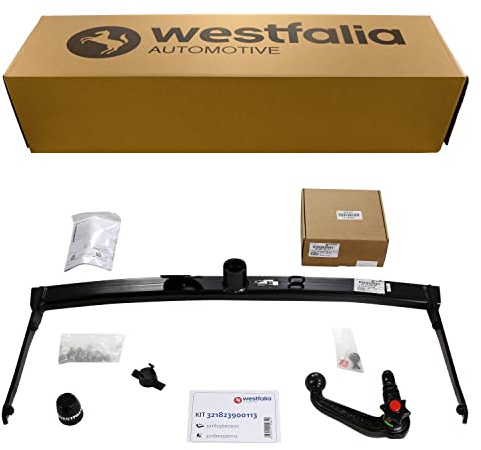 Westfalia abnehmbare Anhängerkupplung für VW Passat Variant/Limousine (B7) (BJ 10/2010-11/2014), VW CC (ab BJ 04/2012-11/2016) - im Set mit 13-pol. fzg.-spez. Westfalia Elektrosatz