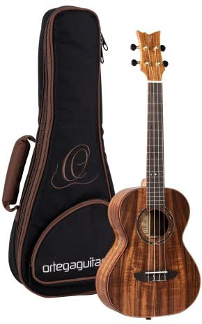 Ortega Guitars Timber Series Akustik Tenor-Ukulele - Akazie Natur