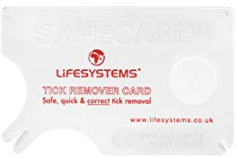 Lifesystems Zeckenentferner im Kreditkartenformat mit Lupe für eine schnelle und einfache Entfernung