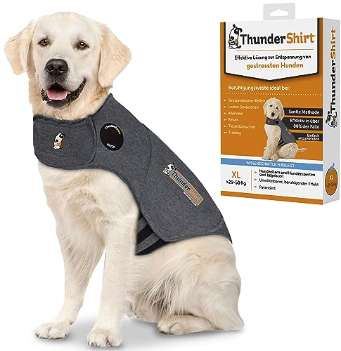 Thundershirt: Beruhigungsweste für Hunde - Grau - Größe XL