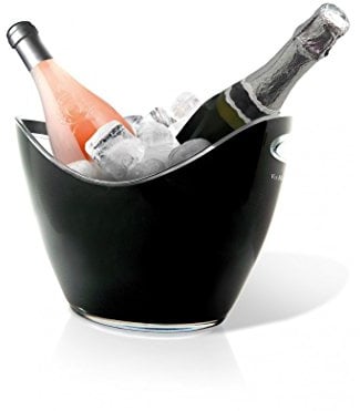 Vin Bouquet FIE 006 - Eiskübel für 2 Flaschen, schwarz