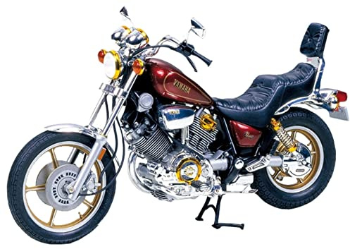 TAMIYA Yamaha 300014044 XV1000 Virago Motorradmodell Bausatz 1:12, Mittel