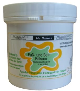 3 Dosen / Tiegel Fuß- und Bein-Balsam von Dr. Sachers