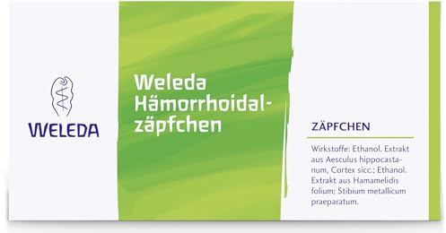 WELEDA Hämorrhoidalzäpfchen, 50 St. Zäpfchen
