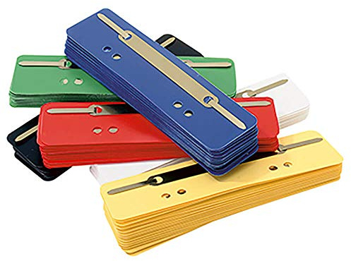 Soennecken Heftstreifen 3184 PP Metalldeckl. d.blau 25 St./Pack.