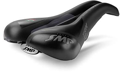 Selle SMP Unisex – Erwachsene ZSTT02MEDNESMCARD Fahrradsattel, schwarz, 280x160 mm, (1er Pack)