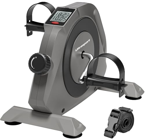 Ultrasport Mini Bike, kompakter Heimtrainer, Arm- und Beintrainer, Pedaltrainer, ideal für Senioren