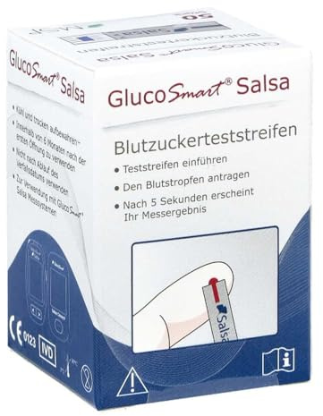 Glucosmart Salsa Blutzuckerteststreifen Dose