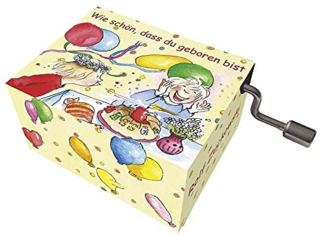 Fridolin Spieluhr/Music Box Rolf Zuckowski - Wie schön, DASS du geboren bist