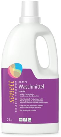 Sonett Waschmittel Lavendel, 2 Liter