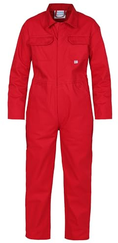 Blue Castle 333 / RT-28 Junior Overall Overall Kesselanzug, rot, 3-4 jahre