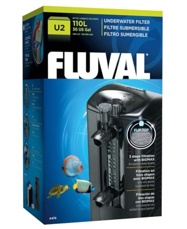 Fluval U2 Innenfilter, für Aquarien von 45 bis 110l, 5W