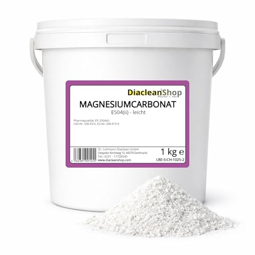 Magnesia Chalk Magnesiapulver Magnesiumcarbonat - Pharmaqualität - 1kg