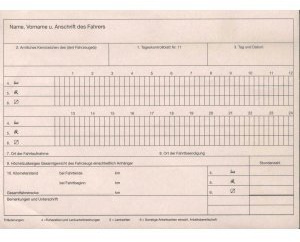 RNK Formularbuch Kontrollbuch-Tageskontrollblätter für Fahrpersonal