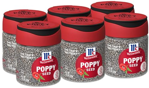 McCormick Mohnsamen, 35,4 Gramm Einheit(Pack of 6)