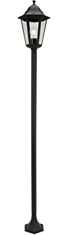 Smartwares Klassische Stehleuchte - 170 cm - E27 60W - Glas und Aluminium