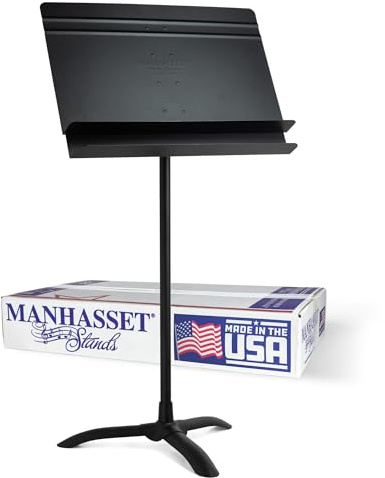 Manhasset Notenständer für Orchester (schwarz) 5001