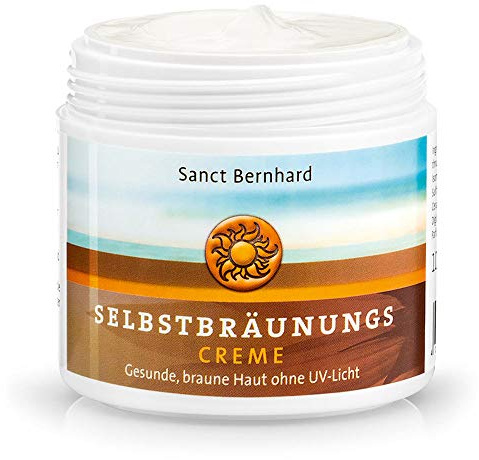 Sanct Bernhard Selbstbräunungs-Creme mit Vitamin E, Ceramiden, 100 ml