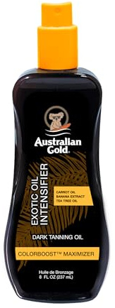 Australian Gold Dark Tanning Exotic Oil Spray, 10295, 1er Pack (1 x 0.237 l)