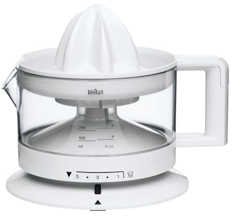 Braun Braun Tribute Collection CJ 3000 Zitruspresse (20 W, 0,35 l) weiß, 1 - pack
