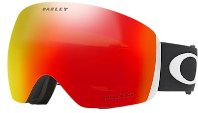 Oakley Skibrille Flight Deck, Matte Black/prizm Torch Iridium, M/L, OO7050-33