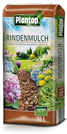 Rindenmulch Plantop 70 Liter Körnung 10-40mm