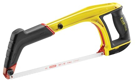 STANLEY FatMax 5-in-1 Multifunktionssäge 430mm 0-20-108 – Bügelsäge für Metall, Säbelsäge mit Stichsäge Saw Japansäge Metallsäge Astsäge - Handsäge & Kurzsäge mit 45° Anschlag