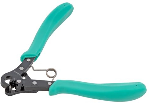 The Beadsmith Vintaj One Step Looper | Erstellen und Zuschneiden gleichmäßiger 1,5 mm Schlaufen für die Schmuckherstellung, Verwendung mit 24-18g Basteldraht