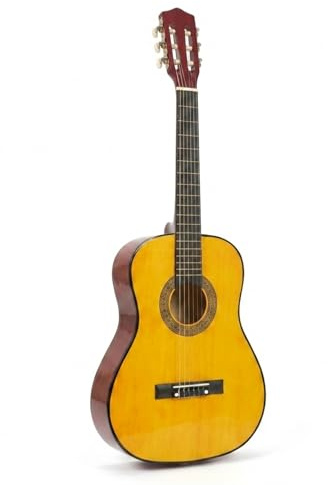 RockJam Musik Alley klassische akustische Gitarre Kinder Gitarre & Junior-Gitarre, natur, 30.0, MA34-N