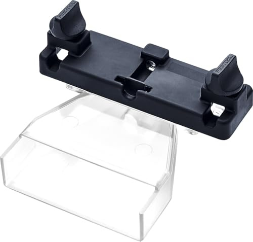 Festool Absaughaube AH-OF 1000 – Staubabsaugung für Oberfräse | Für Oberfräse OF 1000 – transparente Absaughaube zur Kantenbearbeitung mit Stangensystem-Befestigung