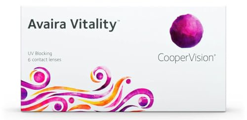 Coopervision Avaira Vitality spheric, Monatslinsen weich, 6 Stück / BC 8.4 mm / DIA 14.2 mm / -3 Dioptrien