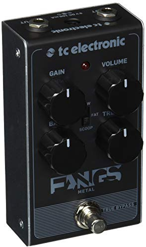 TC Electronic FANGS METAL DISTORTION Ultradicke High-Gain-Verzerrung mit super straffer Ansprache