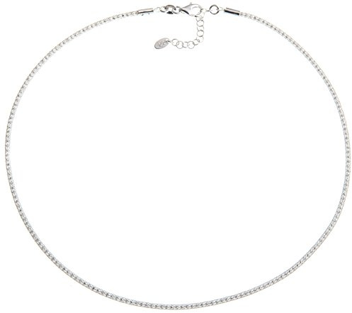 Fashion Omega Halsreif 2mm - Länge 40cm - echt 925 Silber