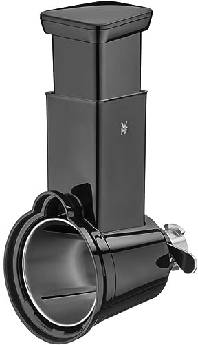 WMF Profi Plus Gemüseschneider mit 4 Schneideinsätze für Gemüse, Obst, Käse, Edelstahl, Zubehör passend zur WMF Profi Plus/Küchenminis Küchenmaschine