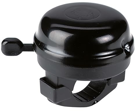 Prophete Fahrradklingel, Fahrrad-Glocke im puristischem Design, Durchmesser 50mm, Farbe schwarz