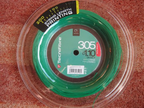 Tecnifibre 305 200m Rolle Squashsaite 1,10mm (grün)