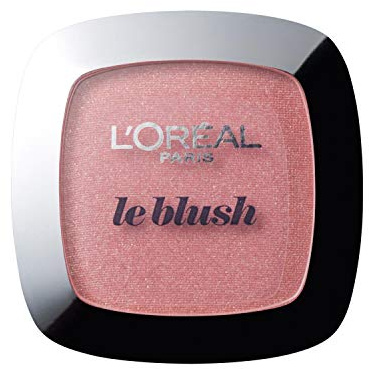 L'Oréal Paris Rouge Perfect Match Le Blush, 90 Luminous Rose / Dezent-matter Blush für einen frischen Alltags-Teint für alle Hauttypen / 1 x 5 g