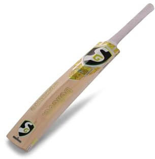 SG Phoenix Xtreme Kashmir Willow Cricketschläger | Farbe: beige | Größe: kurzer Griff | Material: Kaschmir-Weide | leicht | mit Gratisbezug | spielfertig | für fortgeschrittene Spieler
