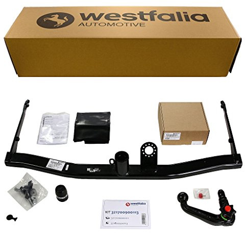 Westfalia Abnehmbare Anhängerkupplung inkl 13-pol fzg.-spez. Elektrosatz | VW Sharan, Seat Alhambra (ab BJ 09/2010)