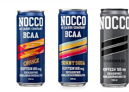 Nocco BCAA, Mix Pack (24 x 330 ml)