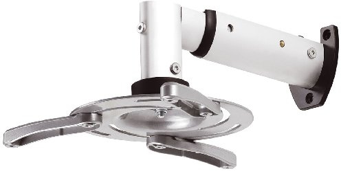 mywall H16-5WL Wandhalterung Beamer Tragkraft 35 kg Deckenabstand 26 /33,5 cm silber 20 Jahre Garantie
