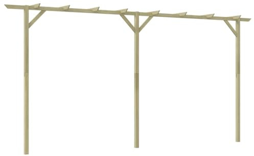 vidaXL Kiefernholz Imprägniert Pergola Rosenbogen Rankhilfe Holzbogen Spalier