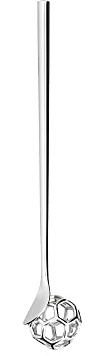 Alessi MMI28 acacia Honiglöffel - Edelstahl 18/10 glänzend poliert
