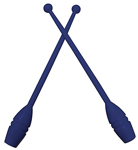 Grevinga® Gym Wettkampf-Gymnastikkeule FIG (blau) (2er-Pack)