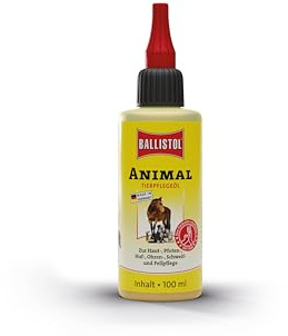BALLISTOL Animal Tierpflegeöl | 100 ml | Pflegeöl für Tiere | Sanfte Haut- & Fellpflege