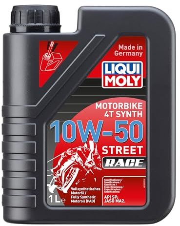 LIQUI MOLY Motorbike 4T 10W-40 Street | 1 L | Motorrad 4-Takt-Öl | Art.-Nr.: 1521