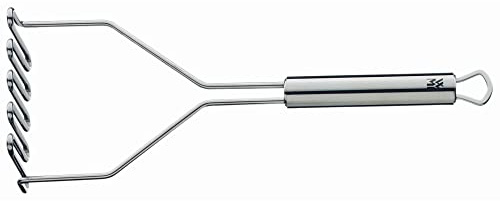 WMF Profi Plus Kartoffelstampfer Edelstahl 29 cm, Cromargan Edelstahl teilmattiert, spülmaschinengeeignet